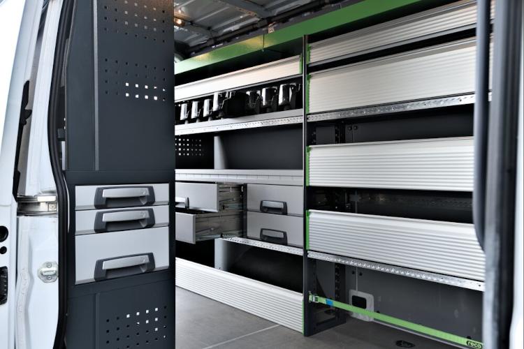 Servicefahrzeug Franzen Feuerschutztüren