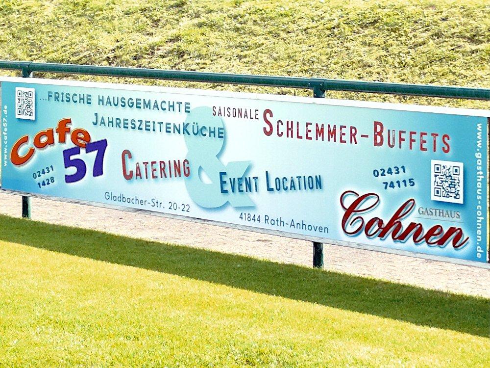 Bandenwerbung Cohnen