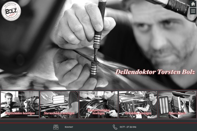 Website www.dellendoktor-bolz.de