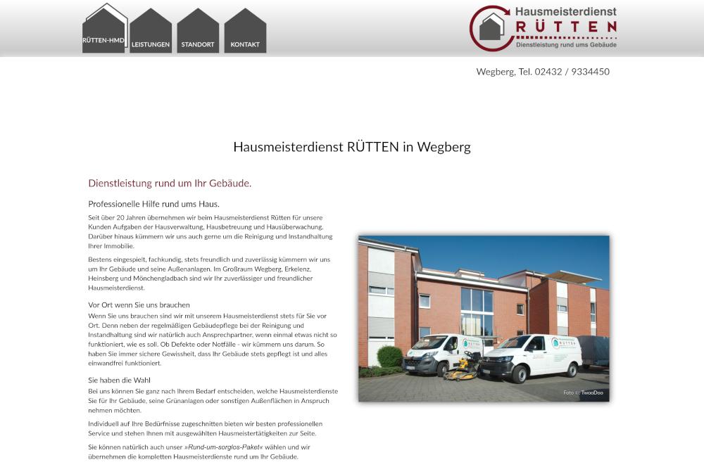 Website www.ruetten-hmd.de